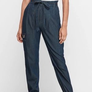 Express High Waisted Cargo Joggers pants trousers